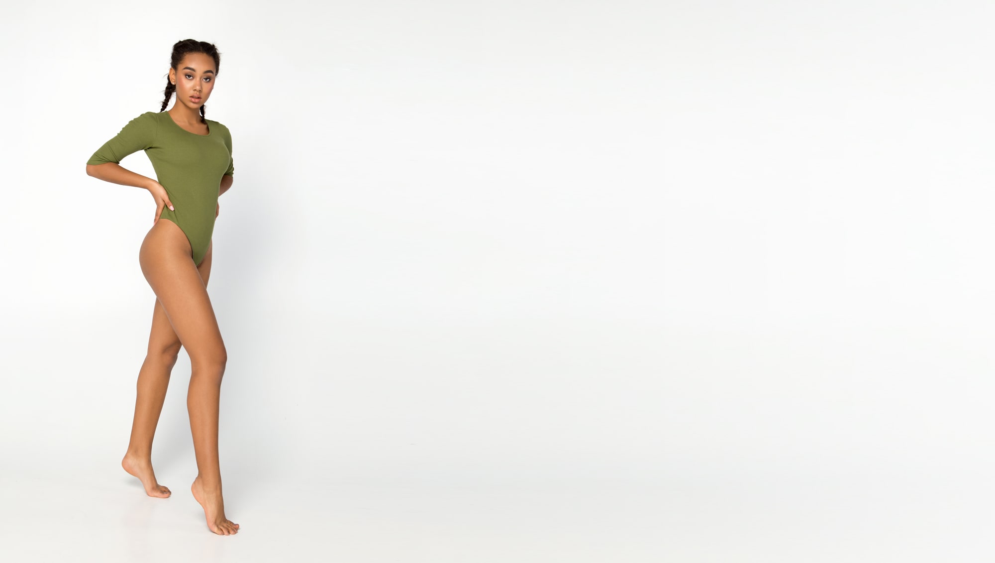 Lounge Green Bodysuit