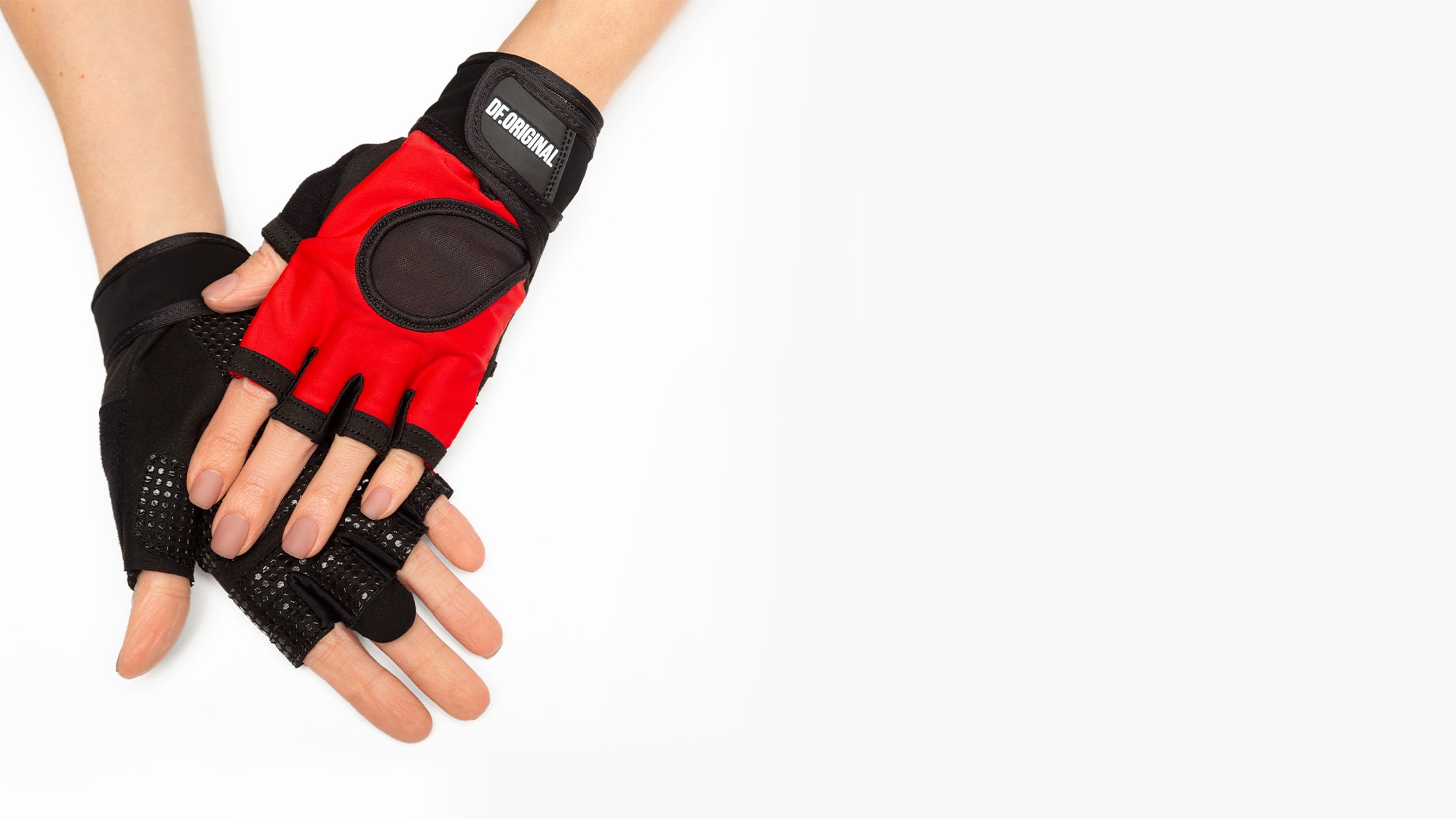 SPORTOWE RĘKAWICE DF ORIGINAL RED