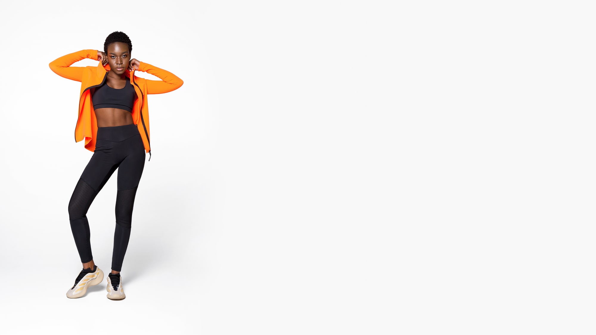 SPORTOWA KURTKA DF ORIGINAL ORANGE
