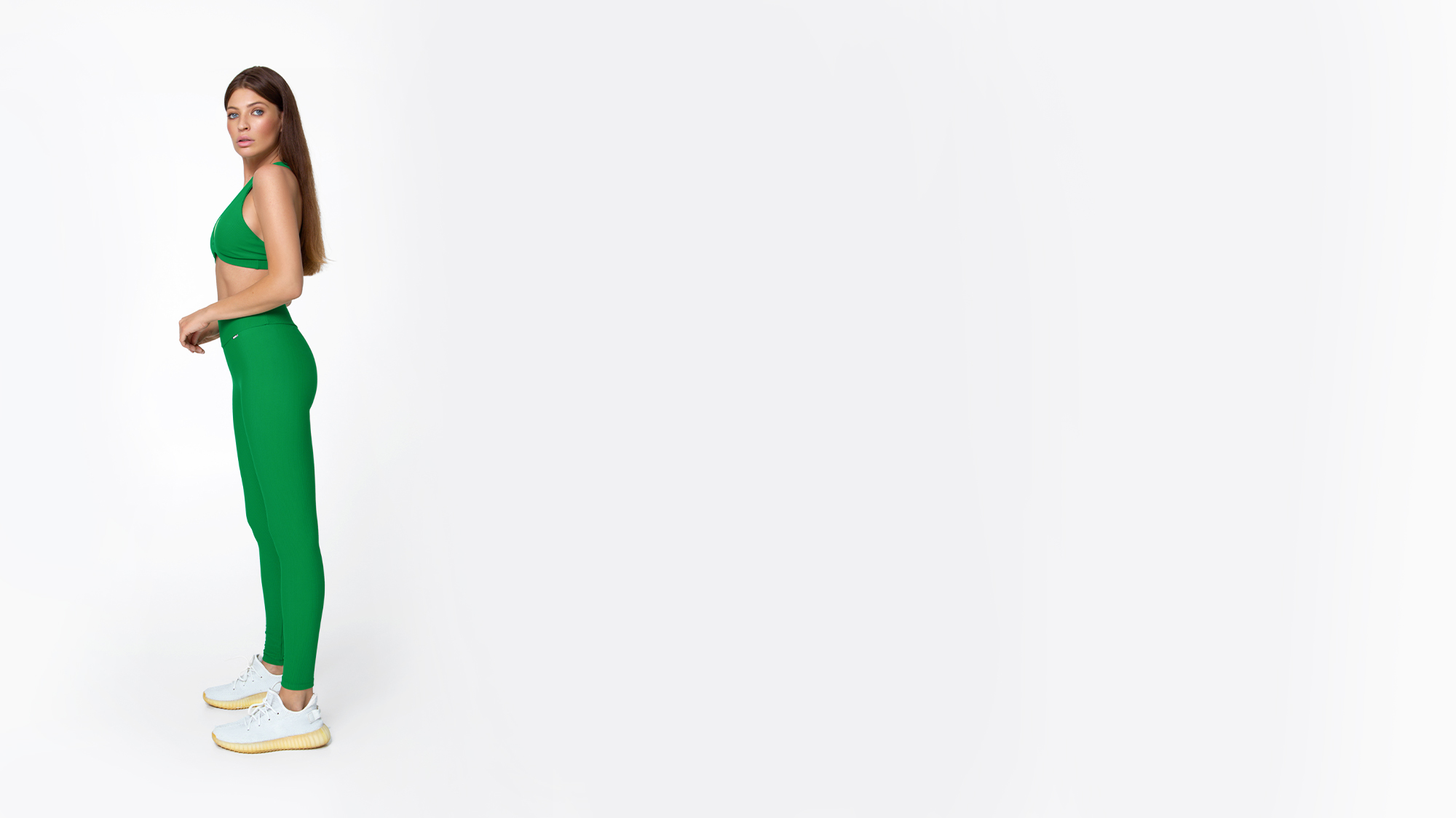 LEGGINSY SPORTOWE LEIA GREEN