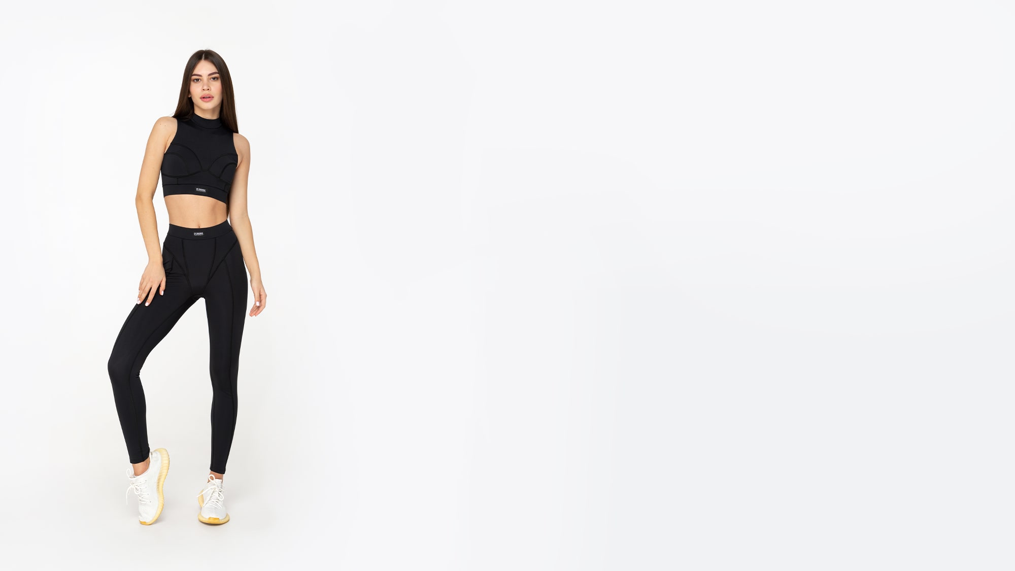 Спортивный Топ Бра Vogue Black