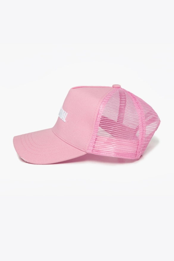 CZAPKA Z DASZKIEM DF ORIGINAL PINK