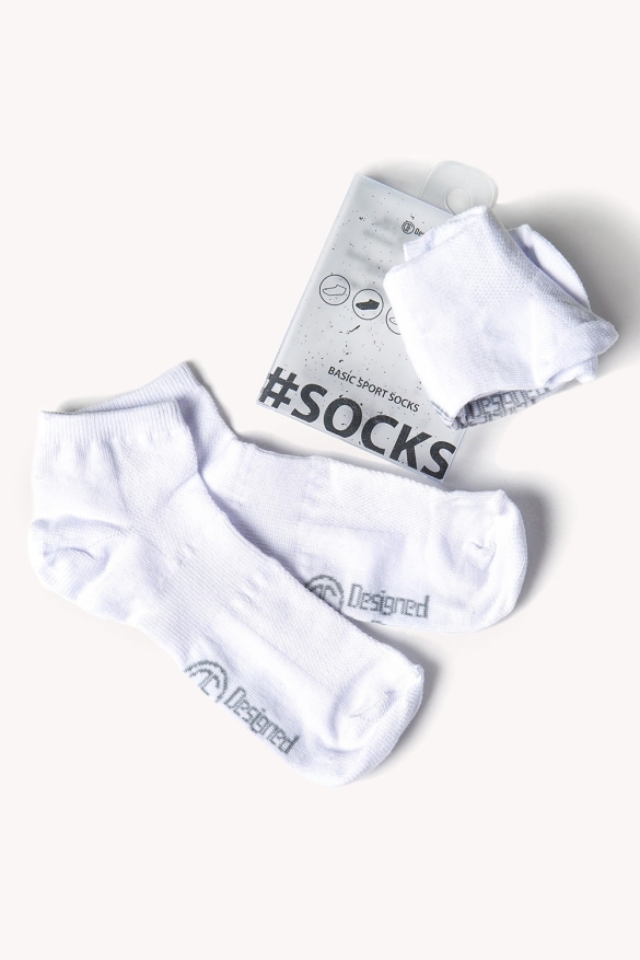 SPORTOWE SKARPETY  DF WHITE