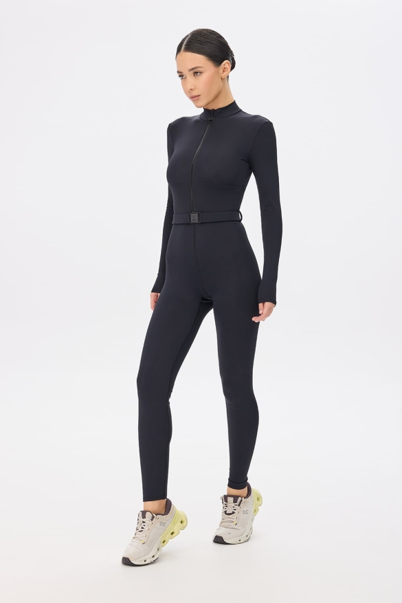 Dominant Black Long Sleeve Jumpsuit