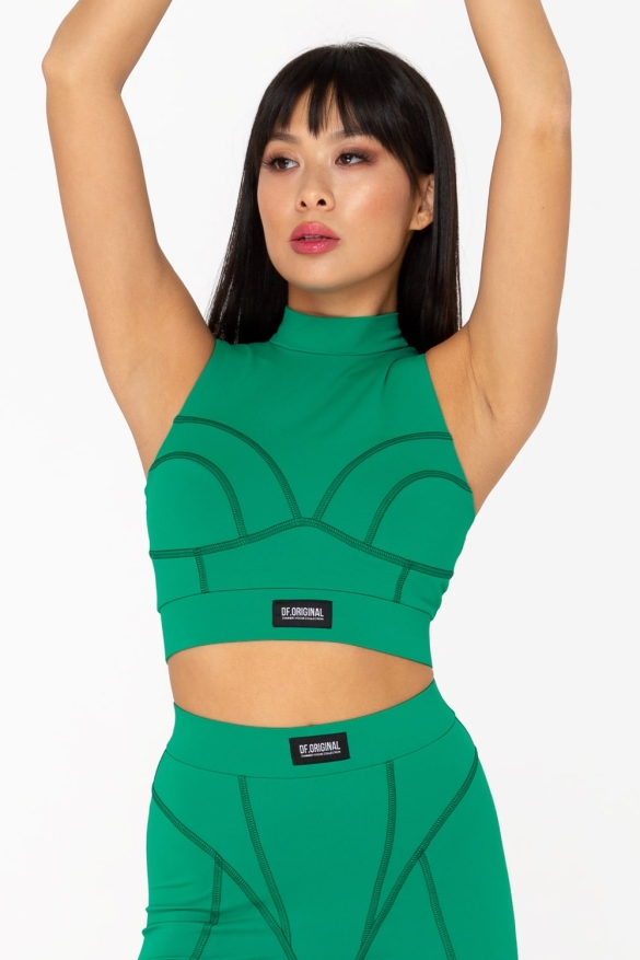 Спортивный Топ Бра Summer Vogue Green