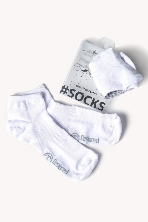 Спортивные носки DF White носки женские designed for fitness носки женские брендовые носки от df
