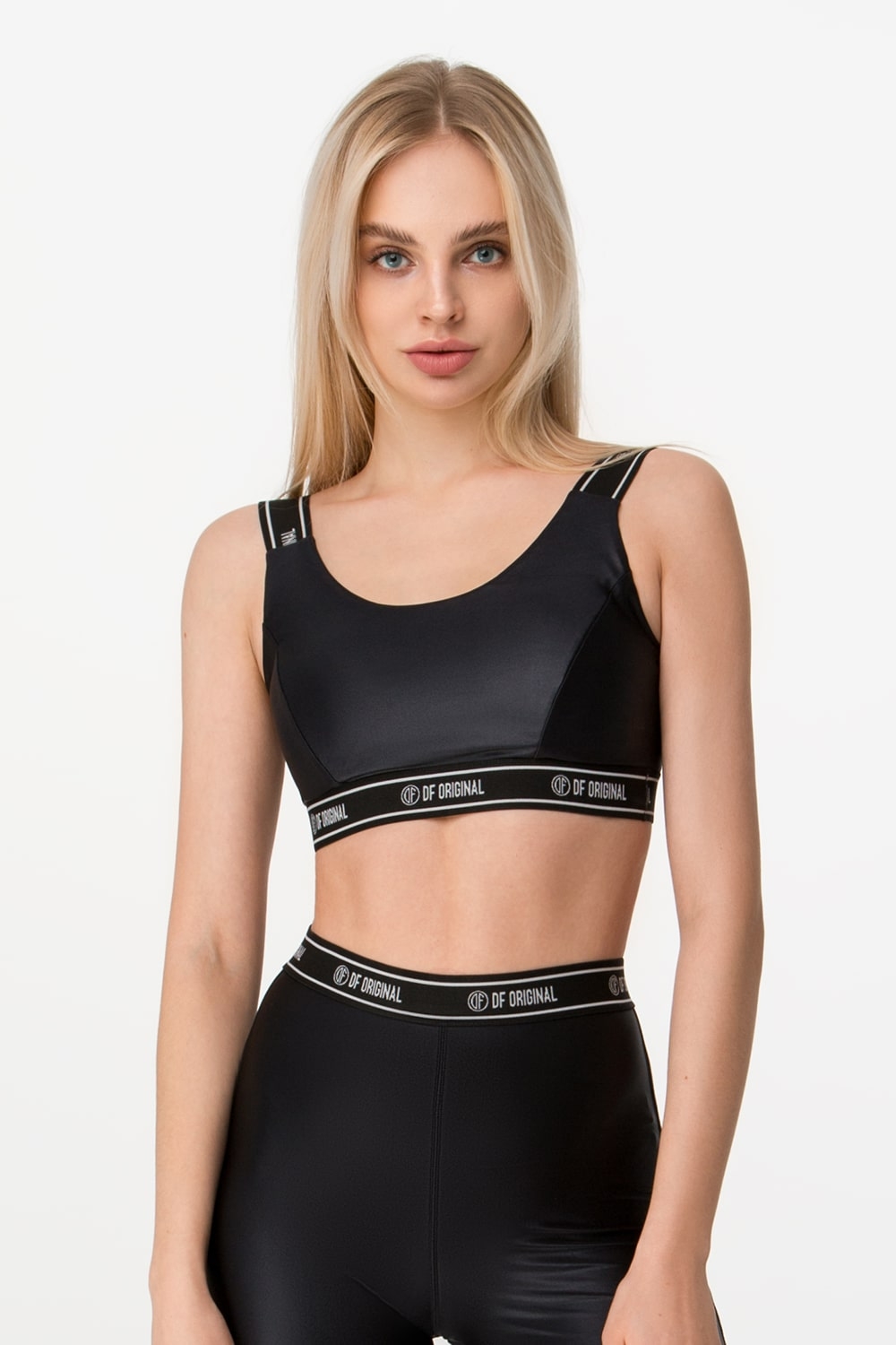 Biustonosz sportowy Top DF ORIGINAL Black