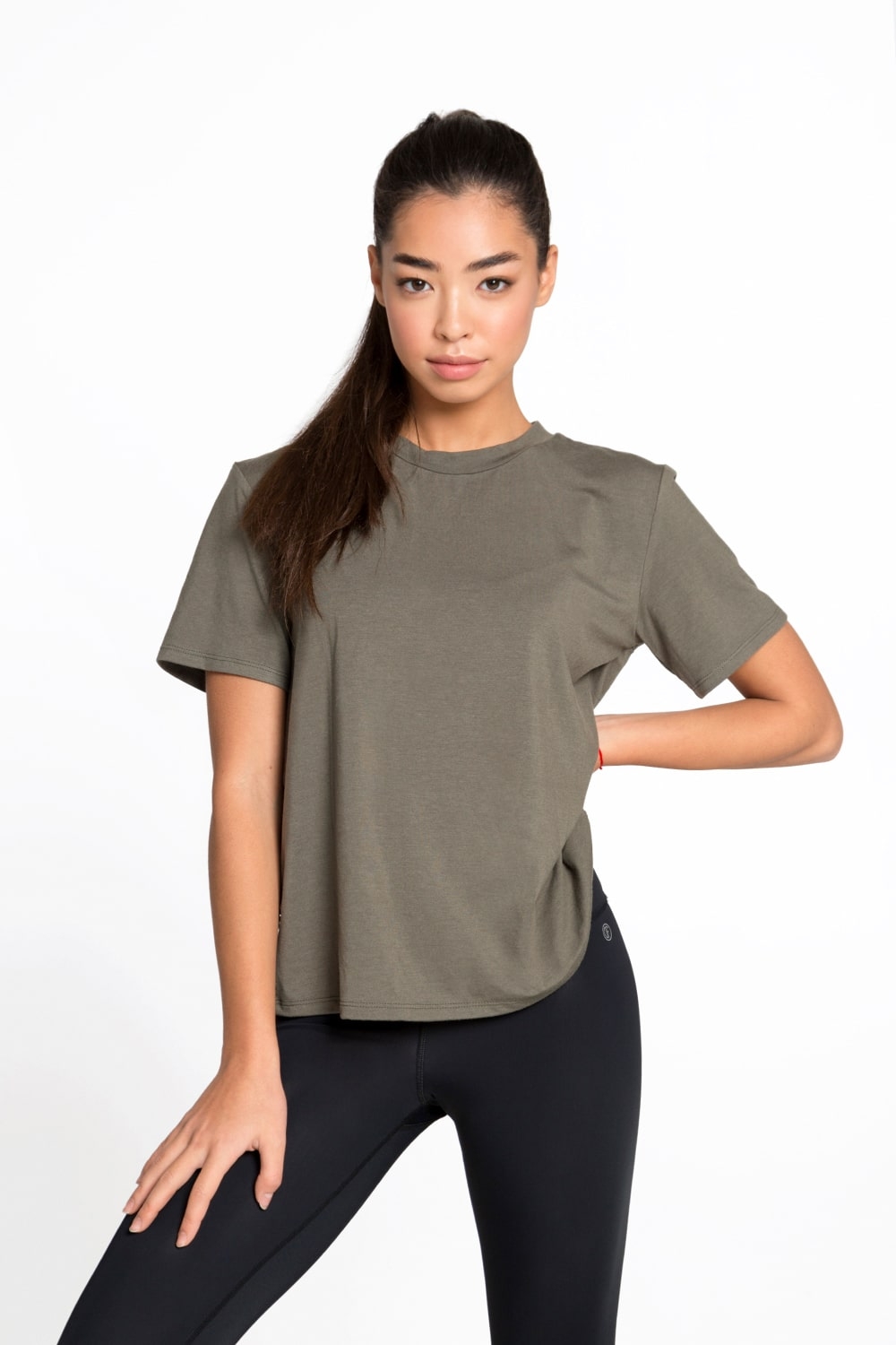 Футболка Light Olive женские футболки designed for fitness спортивные красивые футболки, футболка для фитнеса df
