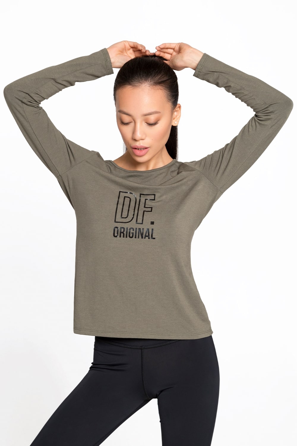 Пуловер Twist Olive пуловер женский designed for fitness стильный пуловер от df