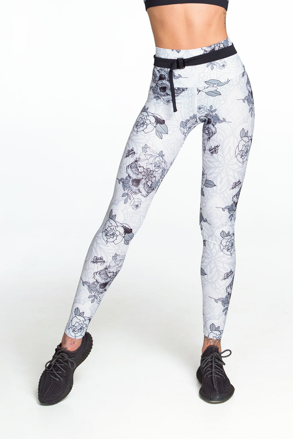 LIMITED Спортивные леггинсы by Sasha Tattooing леггинсы designed for fitness в леггинсах для фитнеса от df